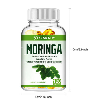Moringa Supplement - Support Immune System, Energy, Metabolism, Antioxidant - BLAKESTORE-NG