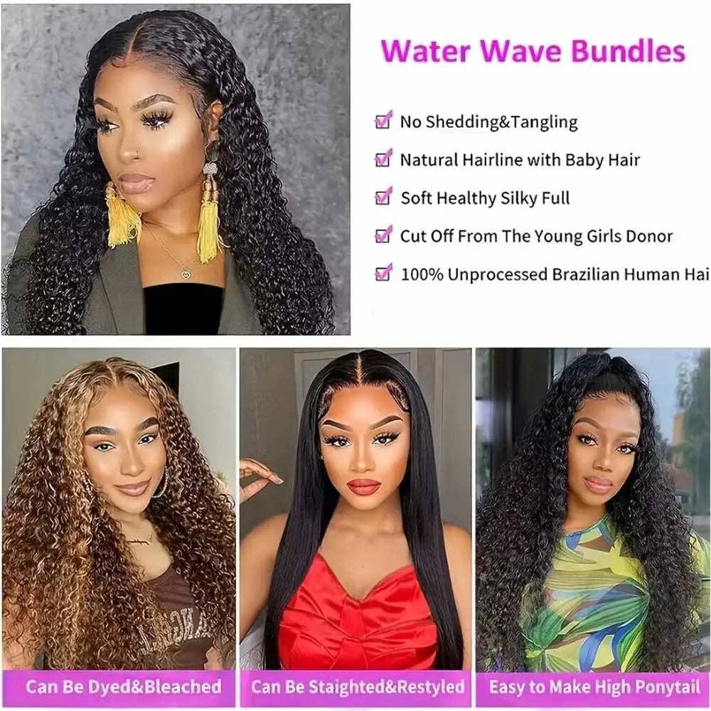Water wave Brazilian Hair.