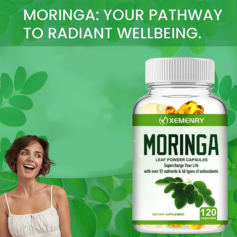 Moringa Supplement - Support Immune System, Energy, Metabolism, Antioxidant - BLAKESTORE-NG