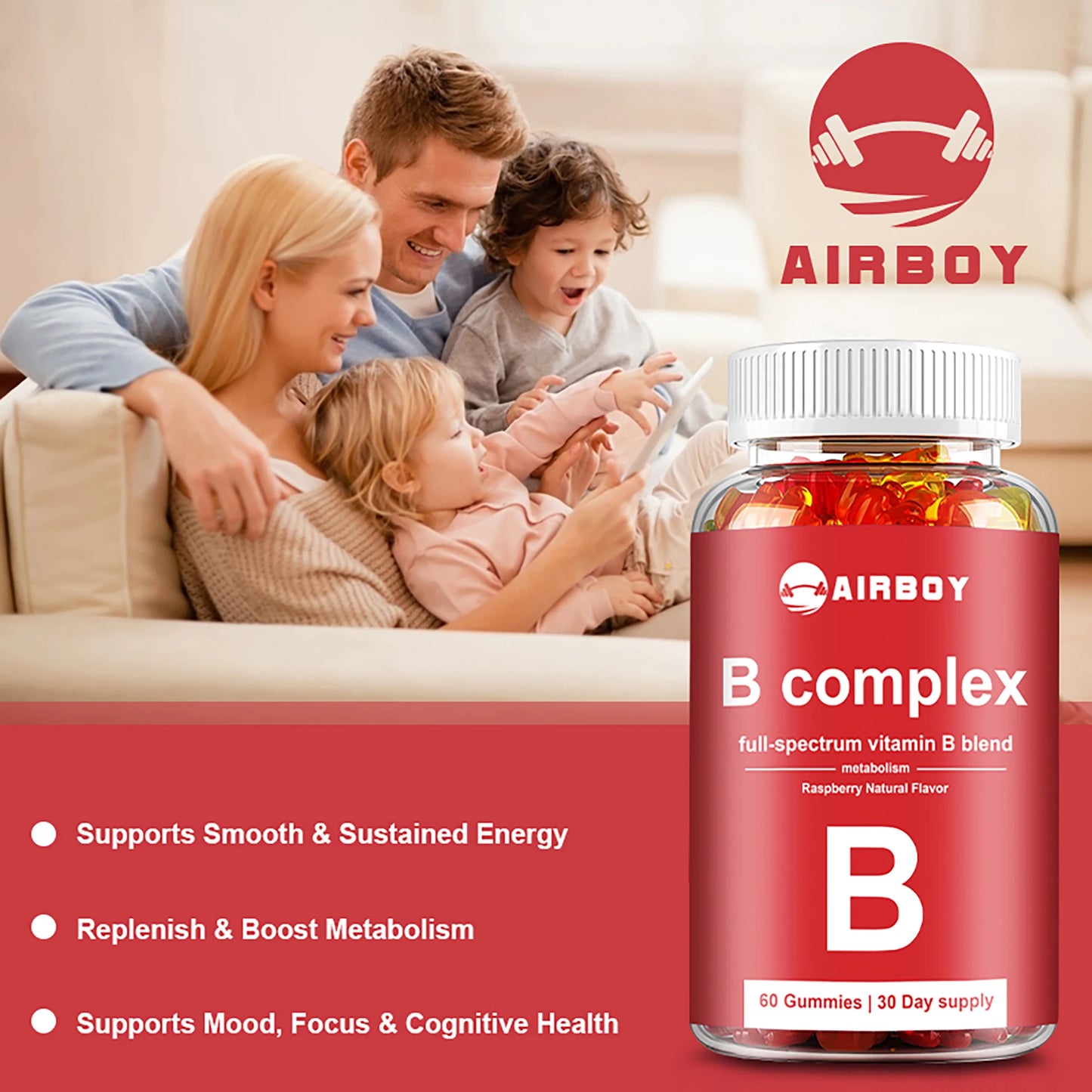 Vitamin B Complex Energy Booster. - BLAKESTORE-NG