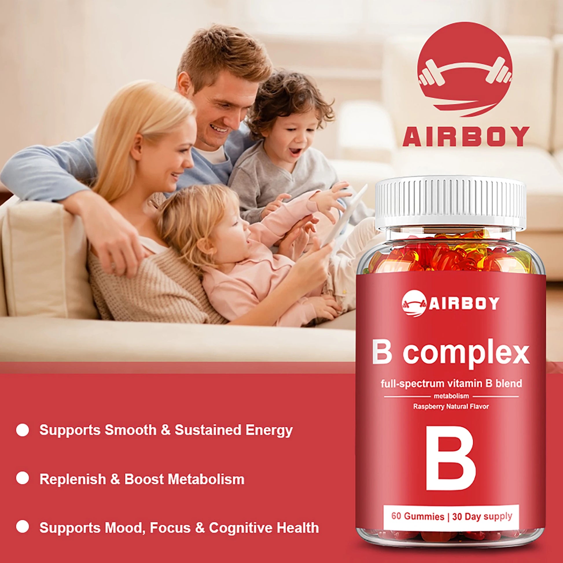 Vitamin B Complex Energy Booster. - BLAKESTORE-NG