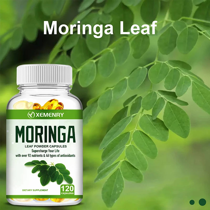 Moringa Supplement - Support Immune System, Energy, Metabolism, Antioxidant - BLAKESTORE-NG