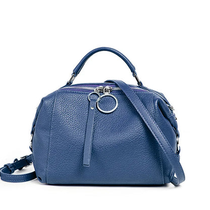 Zency Genuine Leather Cowhide Cross Body Bags.
