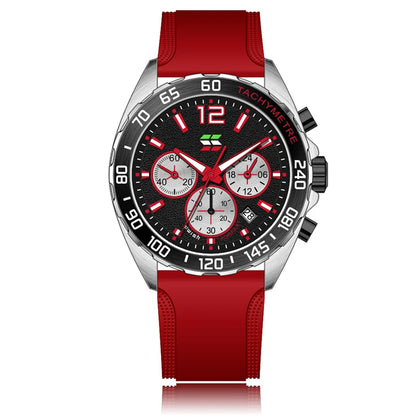 Green Blue Men Watches Sport Chronograph Wrist Watch. - BLAKESTORE-NG