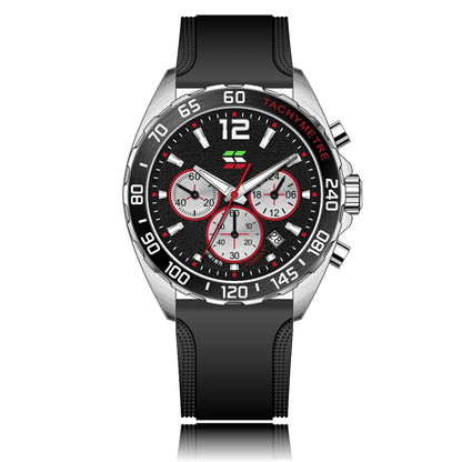 Green Blue Men Watches Sport Chronograph Wrist Watch. - BLAKESTORE-NG