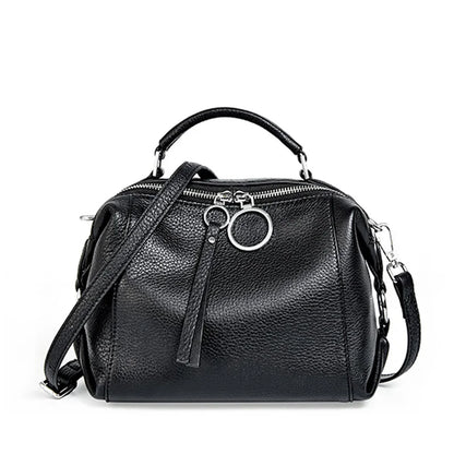 Zency Genuine Leather Cowhide Cross Body Bags.