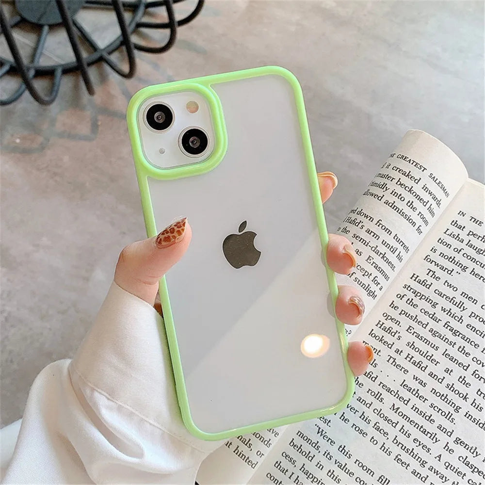 Candy Shockproof Silicone Bumper Iphone case.