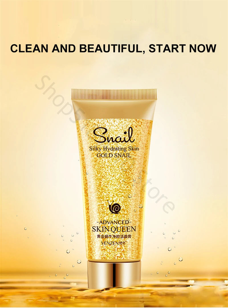 Gold Snail Facial Cleanser - BLAKESTORE-NG
