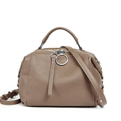 Zency Genuine Leather Cowhide Cross Body Bags.