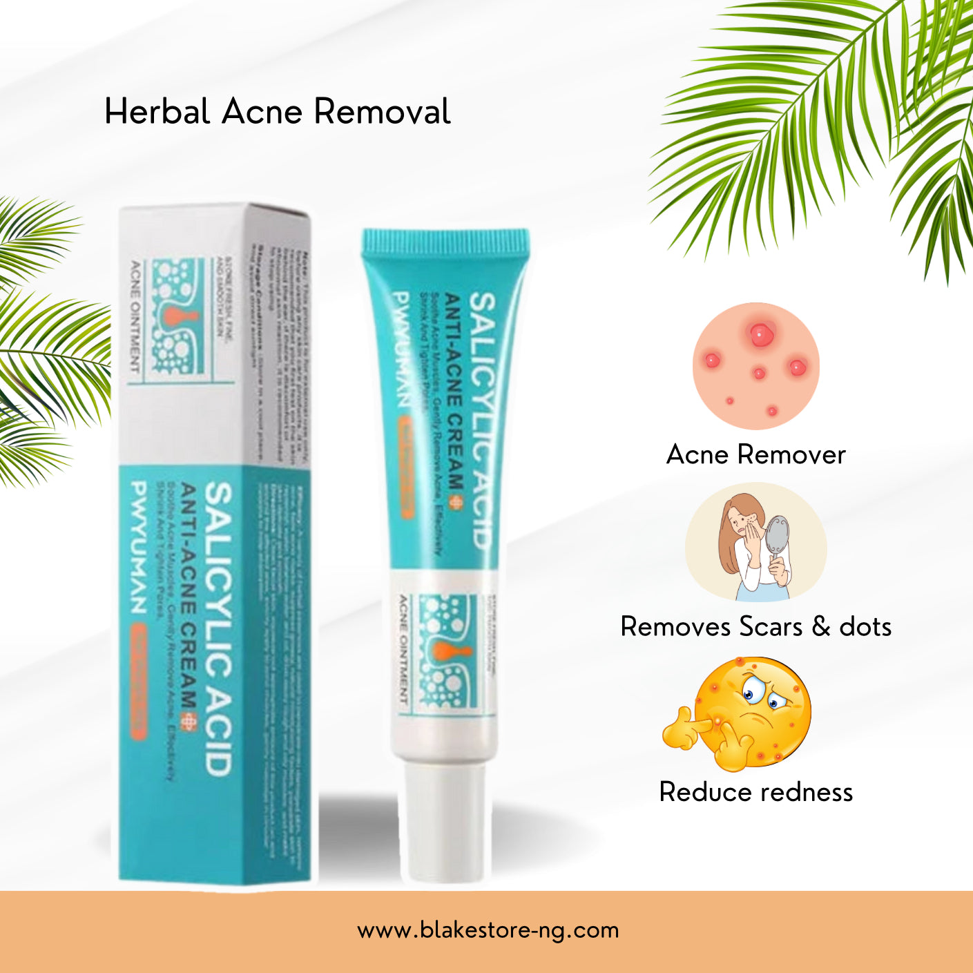 Herbal Acne Removal Face Cream.