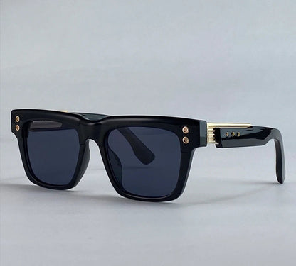 Polarized Square Punk Sunglasses Men UV400