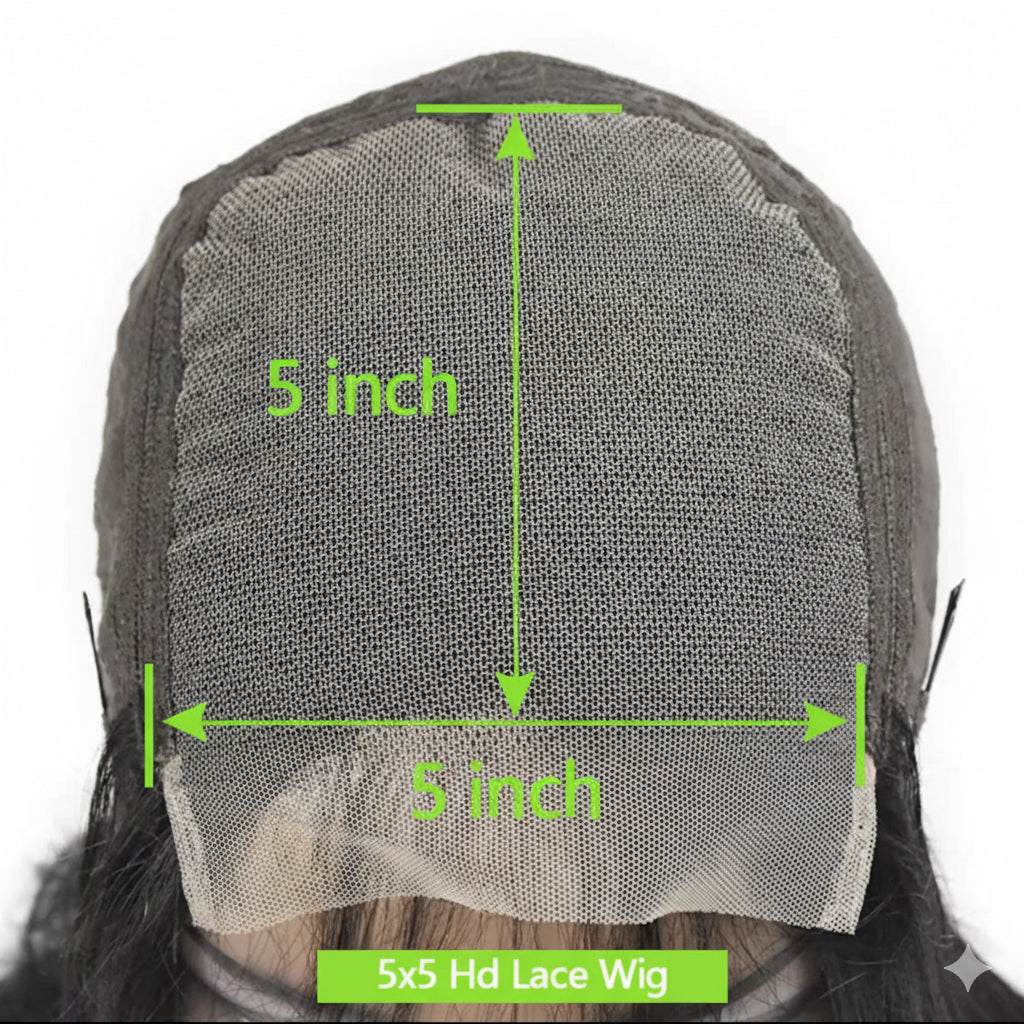 HD Lace Brazilian Wig – Bone Straight 13x4/13x6 Frontal & 5x5 Closure