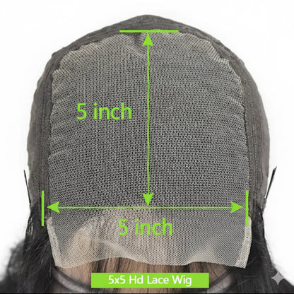 HD Lace Brazilian Wig – Bone Straight 13x4/13x6 Frontal & 5x5 Closure