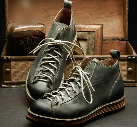 Men’s Premium Cowhide Hiking & Trekking Boots