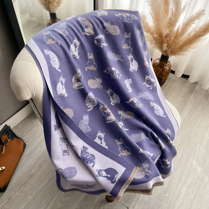 Thick Warmth Double Sided Tassel.