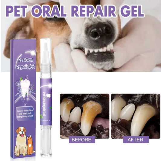 3ml Teeth Cleaning Oral Gel for Dog & Cat.