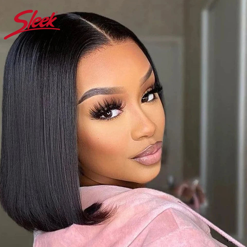 Brazilian Straight Lace Bob Wigs - BLAKESTORE-NG