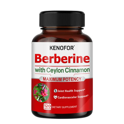Berberine and Ceylon Cinnamon - Supports joints and cardiovascular system.