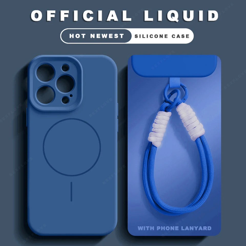 Wrist Strap Magnetic IPhone Case.