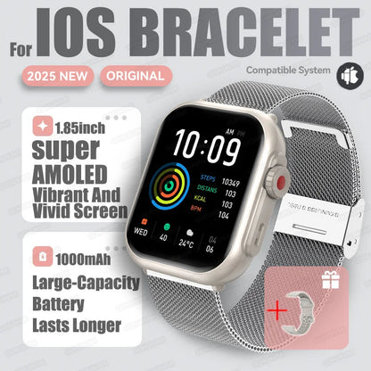 Android Smart Watch-Unisex 1.85-Inch.