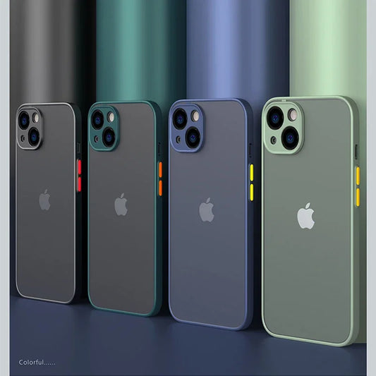 Armor Bumper Shockproof Phone Case For iPhone.