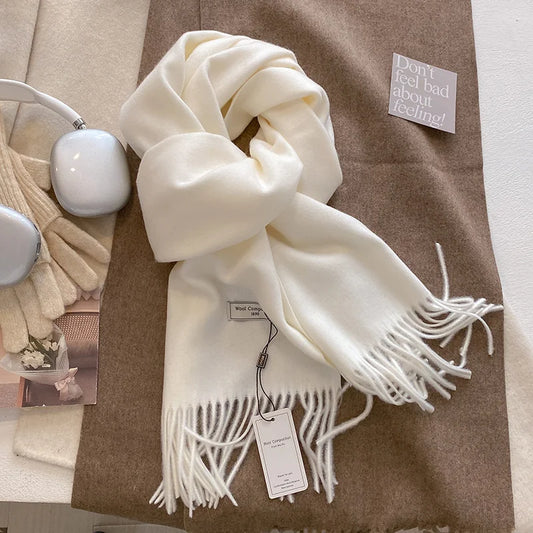 Winter Wool Scarf For Women