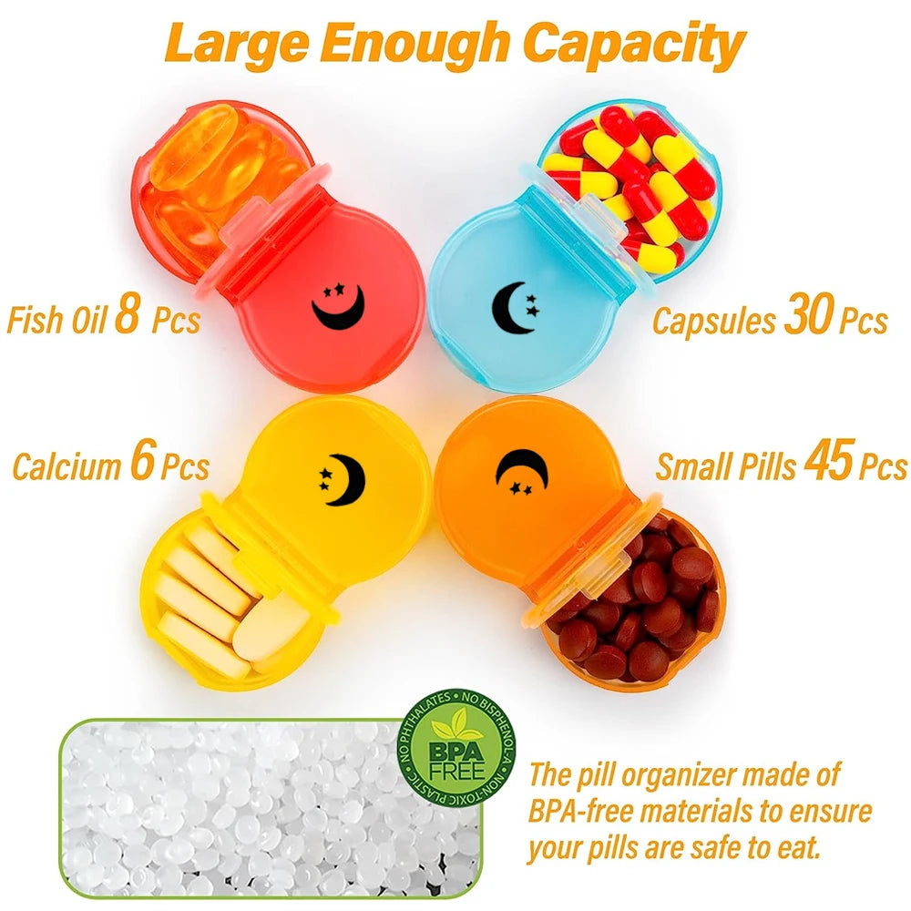 Large Weekly Pill Organizer - BLAKESTORE-NG