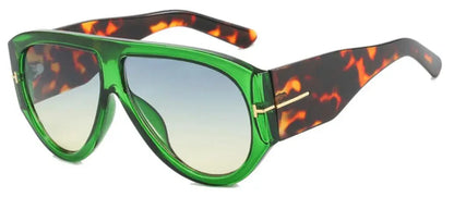 Trend Oversized Pilot Sunglasses.