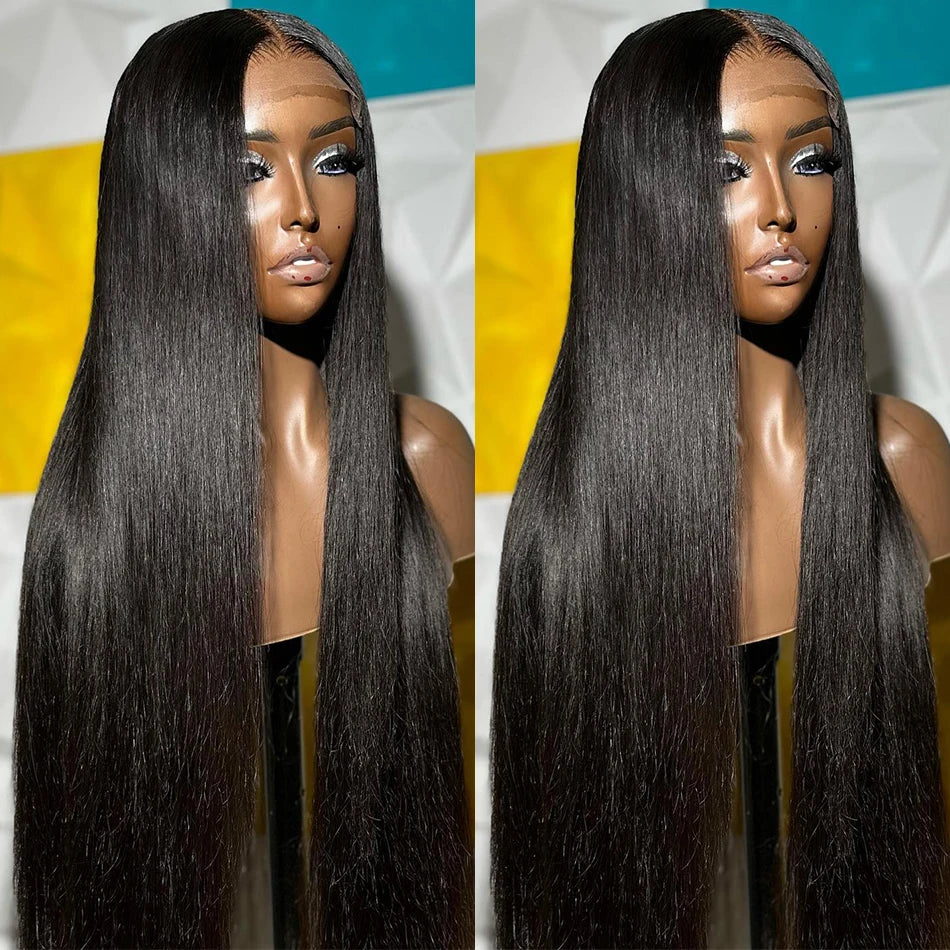 Bone Straight 13x4 Transparent HD 180 Density Brazilian Hair. - BLAKESTORE-NG