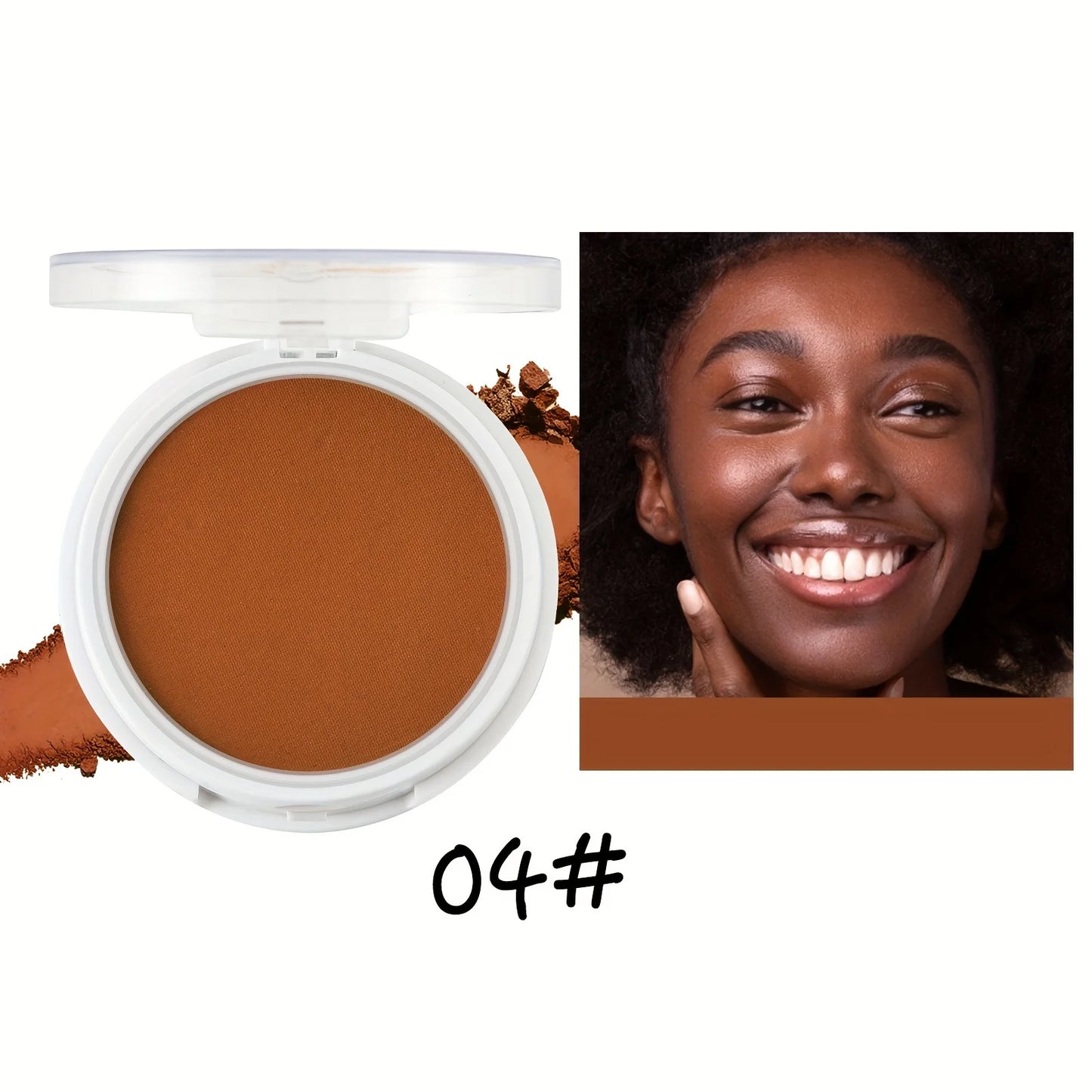Wheat Bronzing Powder for Dark Skin.