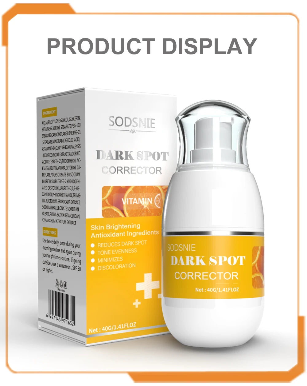 Vitamin C Dark Spot Remover Day and Night Use - BLAKESTORE-NG