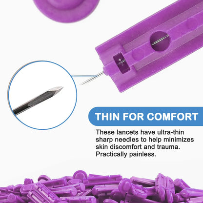 Lancets for Diabetes Testing 50/150/200 Pcs.