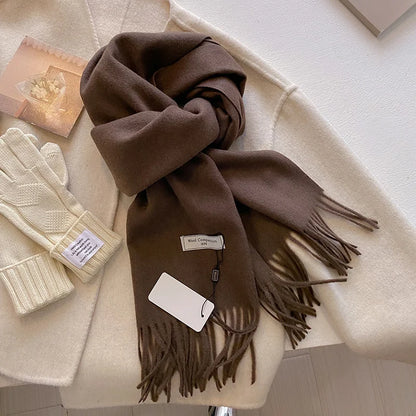 Winter Wool Scarf For Women