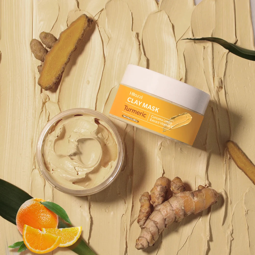 Turmeric  Clay Deep Cleansing Facial Mask.