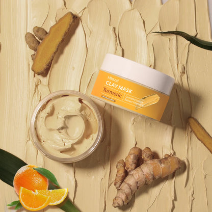 Turmeric  Clay Deep Cleansing Facial Mask.