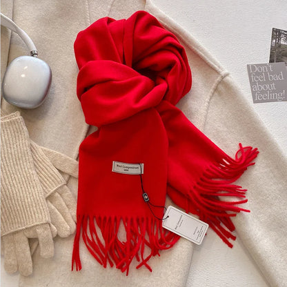 Winter Wool Scarf For Women