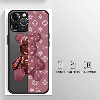 Fashionable Robot Bear Brand Phone Case.