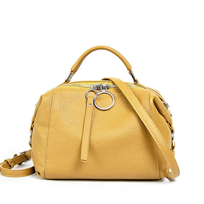 Zency Genuine Leather Cowhide Cross Body Bags.