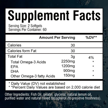 Omega 3 Fish Oil Capsules