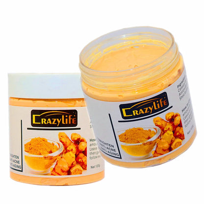 Acne And Blackhead Tumeric Clay Facial Mask. - BLAKESTORE-NG