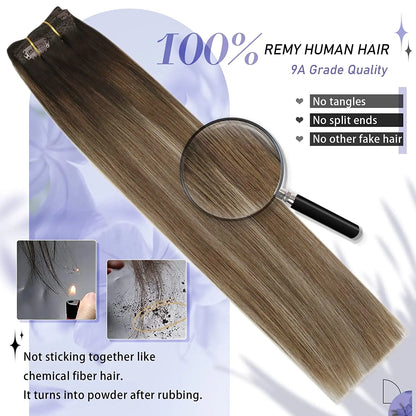 Moresoo Clip-in Hair Extensions.