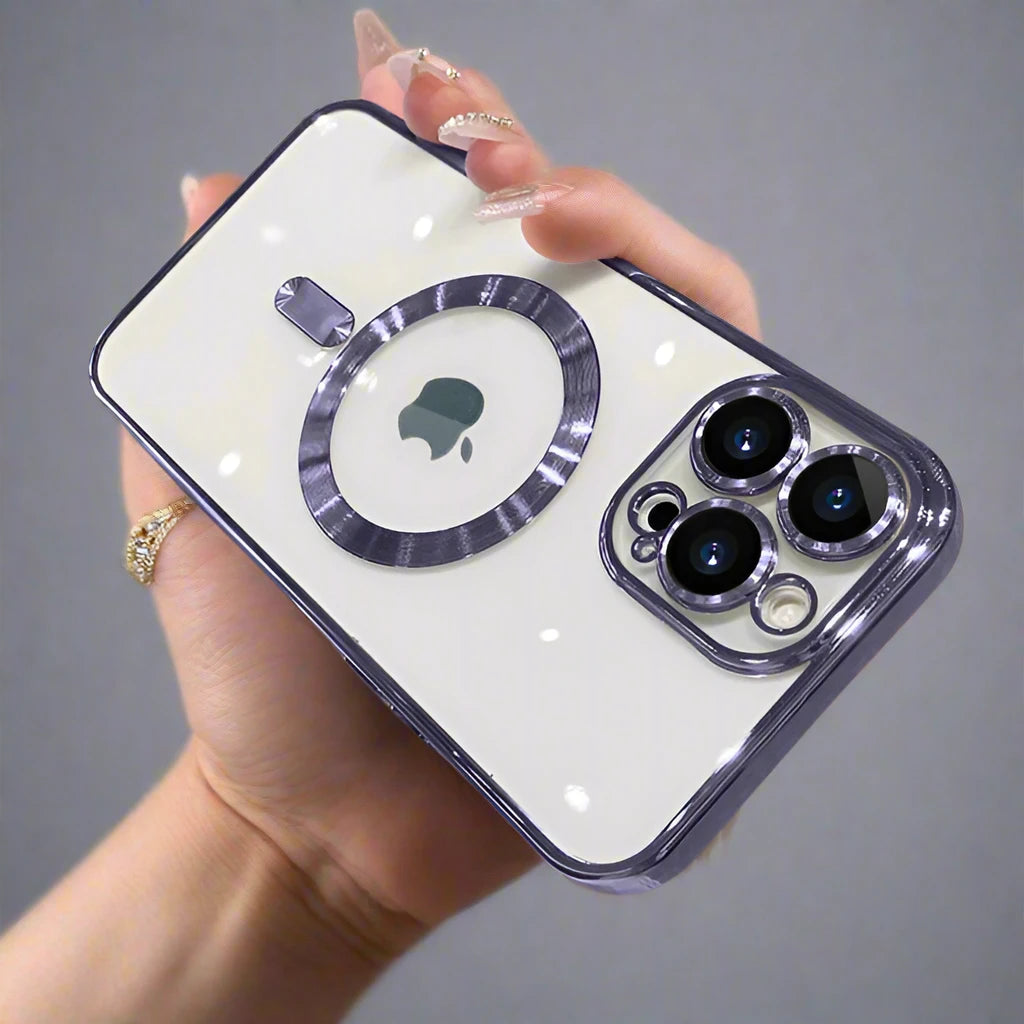 Magnetic Wireless Charging Clear Cover.