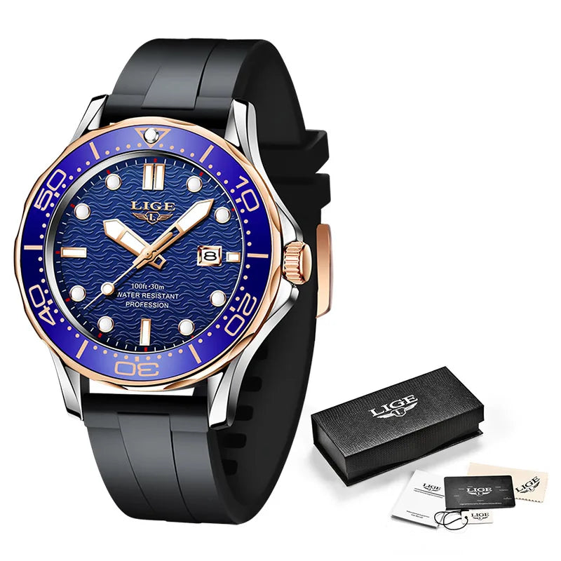 Business Mens Waterproof Watch.