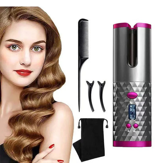 Portable Automatic Charging Hair Curler.