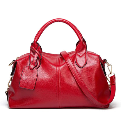 Women Leather Handbags 100% Cowhide.