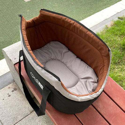 Soft sided Adjustable Pet Bag.
