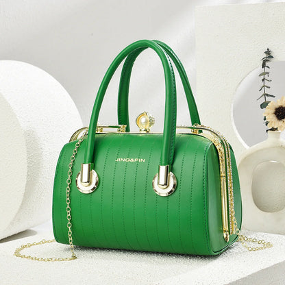 High-quality Exquisite Women's Boston Pillow Bag.