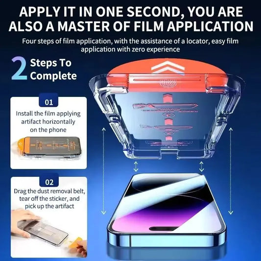 8K HD Tempered Glass Screen Protector For IPhone.