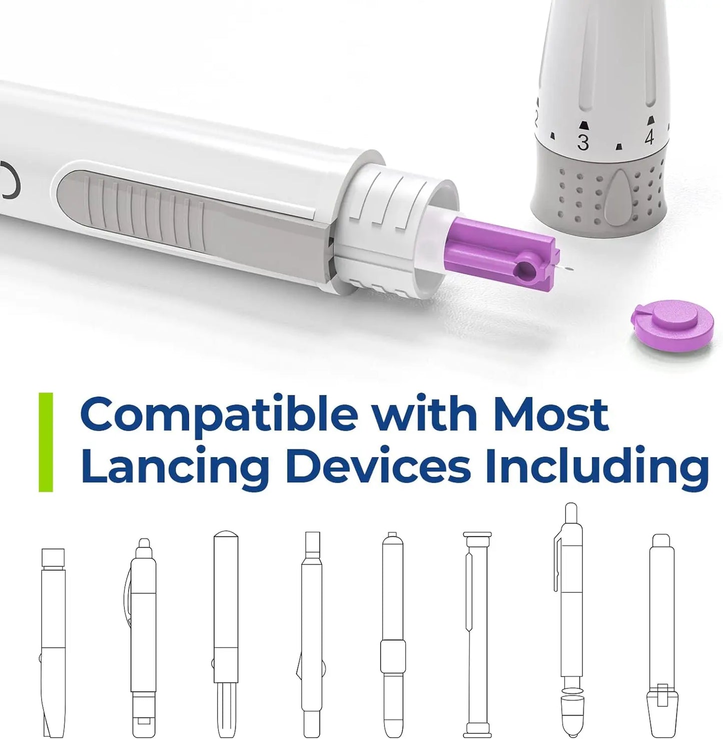 Lancets for Diabetes Testing 50/150/200 Pcs.