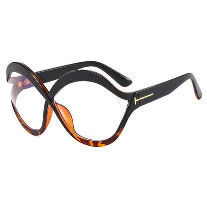 New Oversized Circular Frame Sunglasses for Women